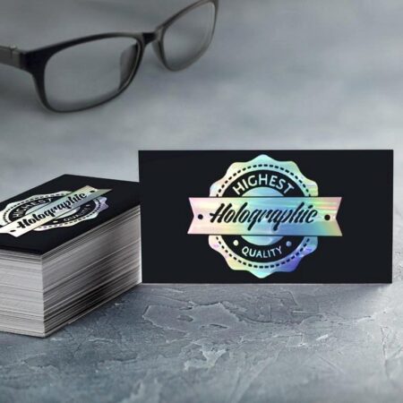 Velvet With Foil Business Card